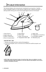 Предварительный просмотр 4 страницы Singer SteamChoice 3.0 Instruction Manual