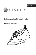 Предварительный просмотр 25 страницы Singer SteamCraft Plus Instruction Manual