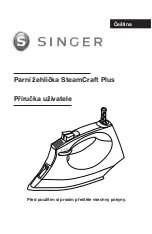 Предварительный просмотр 61 страницы Singer SteamCraft Plus Instruction Manual