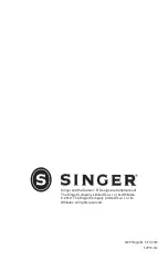 Предварительный просмотр 12 страницы Singer SteamWorks Pro SWP Instruction Manual