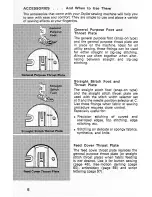 Preview for 8 page of Singer Stylist 476 Instructions Manual