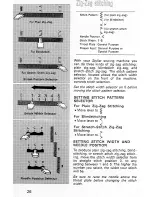 Preview for 28 page of Singer Stylist 476 Instructions Manual