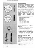 Preview for 30 page of Singer Stylist 476 Instructions Manual