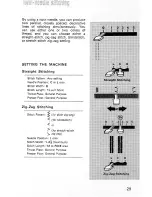 Preview for 31 page of Singer Stylist 476 Instructions Manual