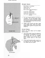 Preview for 34 page of Singer Stylist 476 Instructions Manual