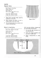 Preview for 43 page of Singer Stylist 476 Instructions Manual