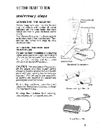 Предварительный просмотр 11 страницы Singer Stylist 533 Manual