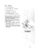 Предварительный просмотр 49 страницы Singer Stylist 533 Manual