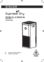 Предварительный просмотр 1 страницы Singer Supreme Dry SDHM-12L Instruction Manual