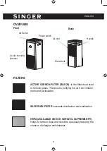 Предварительный просмотр 9 страницы Singer Supreme Dry SDHM-12L Instruction Manual