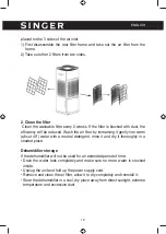 Предварительный просмотр 12 страницы Singer Supreme Dry SDHM-25L-25DIA Instruction Manual