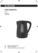 Singer SWK-800DOTS Instruction Manual preview