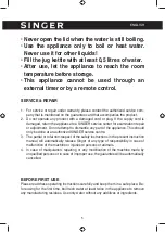 Preview for 5 page of Singer SWK-800DOTS Instruction Manual