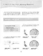 Preview for 24 page of Singer Touch & Sew 603 Instructions For Using Manual