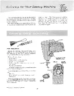 Preview for 51 page of Singer Touch & Sew 603 Instructions For Using Manual