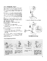 Preview for 25 page of Singer Touch & Sew 636 Instructions Manual