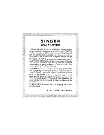 Предварительный просмотр 83 страницы Singer Touch & Sew 636 Instructions Manual