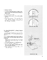 Preview for 21 page of Singer Touch & sew 646 Instructions Manual