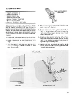 Preview for 51 page of Singer Touch & Sew 756 Instructions Manual