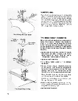 Предварительный просмотр 98 страницы Singer Touch-Tronic 2001 Manual