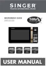 Singer TrimaX SMW30GCB8 User Manual preview