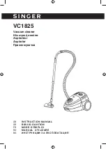 Singer VC1825 Instruction Manual preview