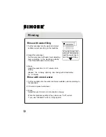 Preview for 11 page of Singer WT5113 User Manual