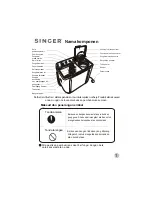 Preview for 19 page of Singer WT5113 User Manual