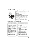 Preview for 25 page of Singer WT5113 User Manual