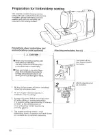 Preview for 56 page of Singer XL-150 Instruction Manual