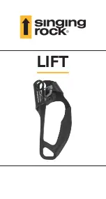 Singing rock LIFT Manual preview