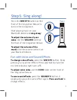 Preview for 5 page of Singsation 5-in-One! DELUXE Quick Start Manual