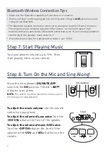 Preview for 4 page of Singsation ALLEGRO Quick Start Manual