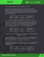 Preview for 18 page of Singular Sound MIDI Maestro Manual