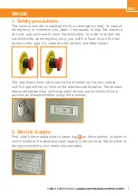 Предварительный просмотр 5 страницы Sinmag Europe SMQ10 Manual