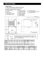 Предварительный просмотр 4 страницы sinmag LBC LCR5 Installation, Service & Parts Manual