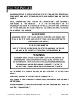 Preview for 2 page of sinmag LBC LMO Max-E Installation And Service Manual