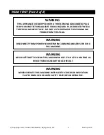 Preview for 3 page of sinmag LBC LMO Max-E Installation And Service Manual