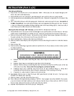 Preview for 12 page of sinmag LBC LMO Max-E Installation And Service Manual