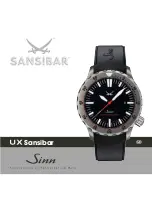 Sinn UX Sansibar Instructions For Use Manual preview