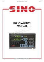 SINO XH-2 Instruction Manual preview