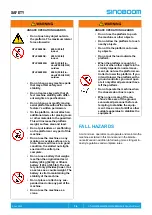 Предварительный просмотр 28 страницы Sinoboom 1530SE Operation Manual