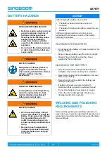 Предварительный просмотр 31 страницы Sinoboom 1530SE Operation Manual