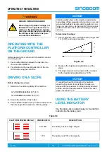 Предварительный просмотр 50 страницы Sinoboom 1530SE Operation Manual