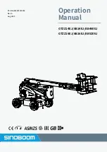 Sinoboom AB14EJ Operation Manual preview