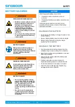 Preview for 35 page of Sinoboom GTJZ0612E Maintenance Manual