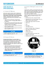 Предварительный просмотр 43 страницы Sinoboom GTJZ0612E Maintenance Manual