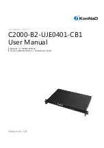 SinoCon KonNaD C2000-B2-UJE0401-CB1 User Manual предпросмотр