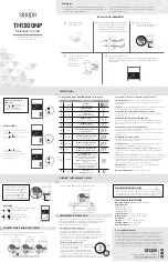 Preview for 2 page of Sinope TH1300NP Installation Manual