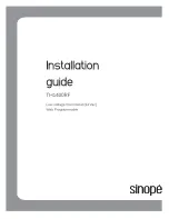 Sinope TH1400RF Installation Manual preview